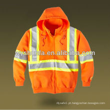 Hoodies de segurança de laranja